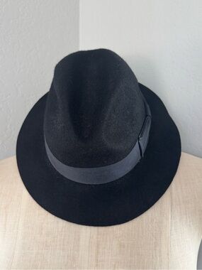 100% Wool Lancaster Fedora Black Hat 7